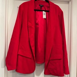 Torrid Vibrant Red Jacket